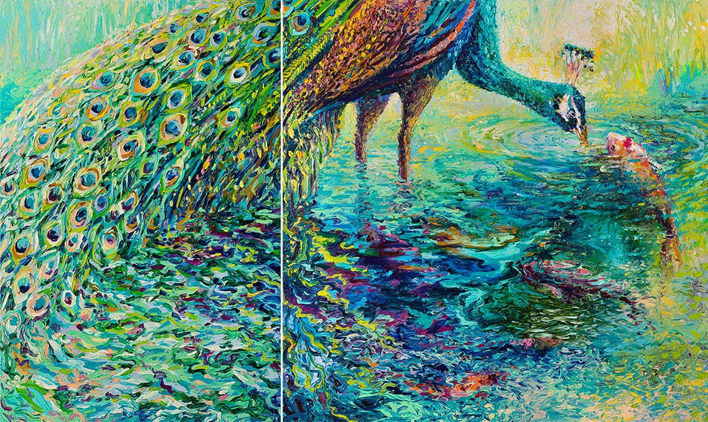 Oil Finger Paintings by Iris Scott 6