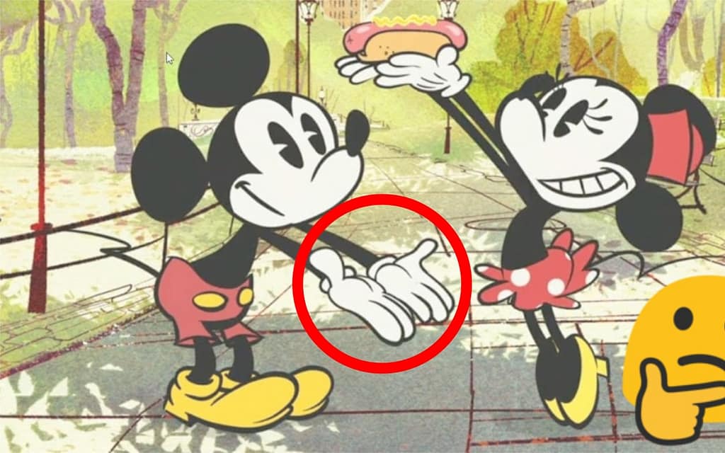 Why So Many Animated Characters Wear Gloves