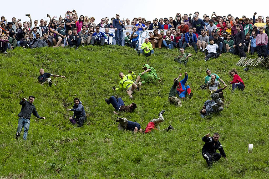 cheese-rolling