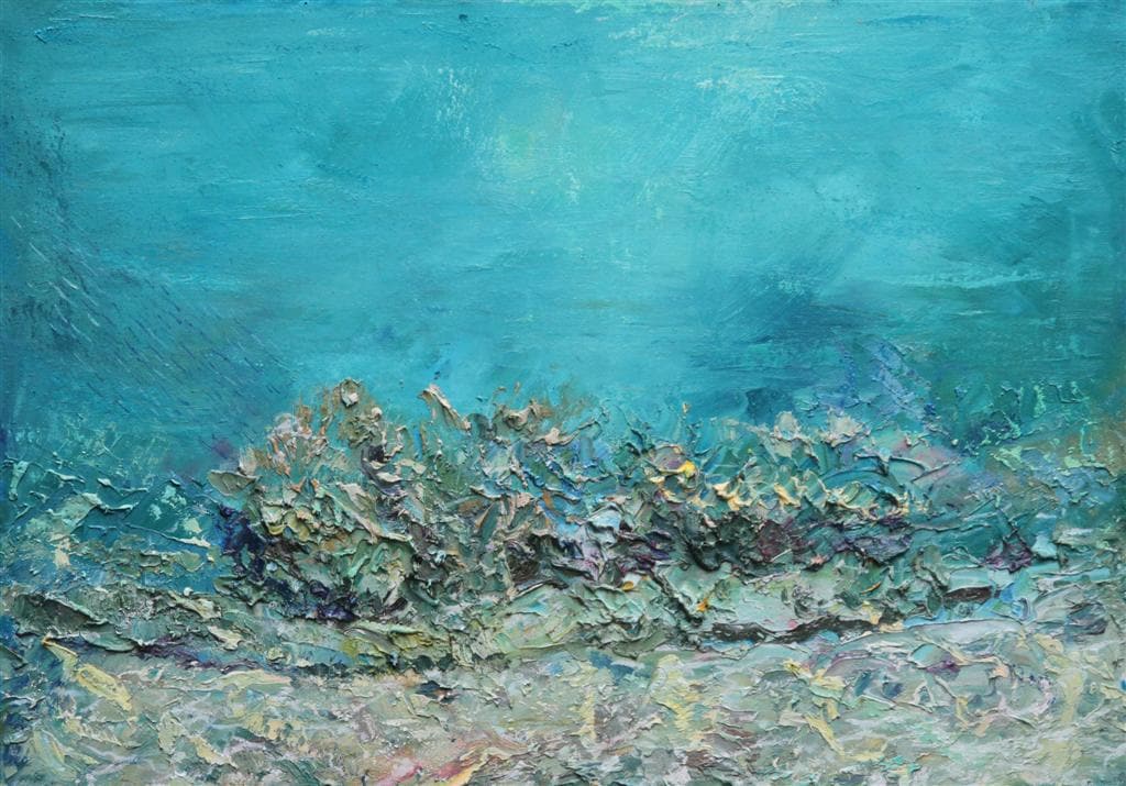 Guinness World Record Breaker Alexander Belozor Paints Underwater - 2