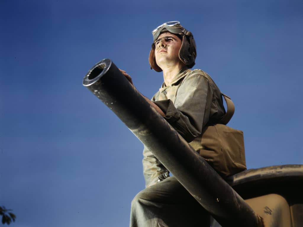 Life at Fort Knox in 1942 - 10. Here's another fantastic profile shot.