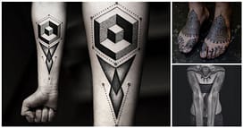 20 Stunningly Intricate Geometric Tattoos geo tattoos