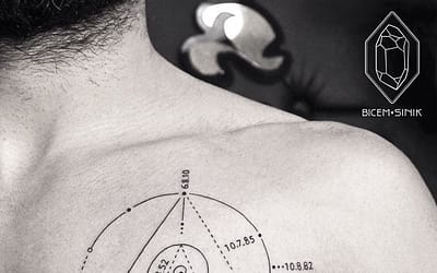 Dotwork Line Geometric Tattoos Prove Less Is More