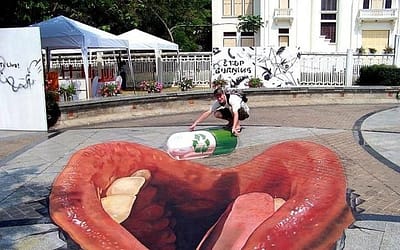 10 Amazing 3D Street Paintings