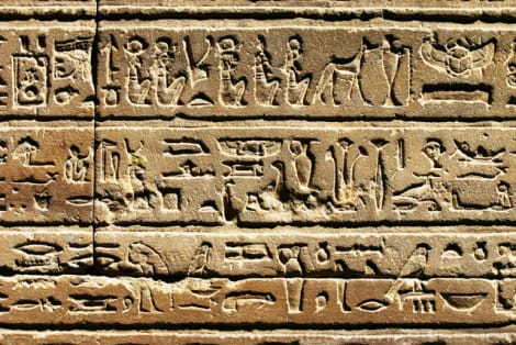 6 Ancient Egyptian Inventions we still use today - Hieroglyphics as an early system of writing