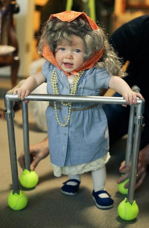 Most Adorable Toddlers Dressed up as Oldies 5