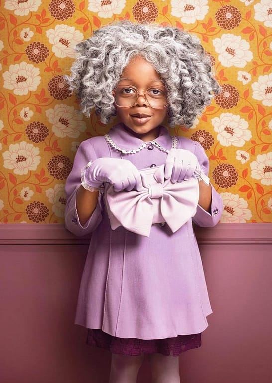 Most Adorable Toddlers Dressed up as Oldies 9