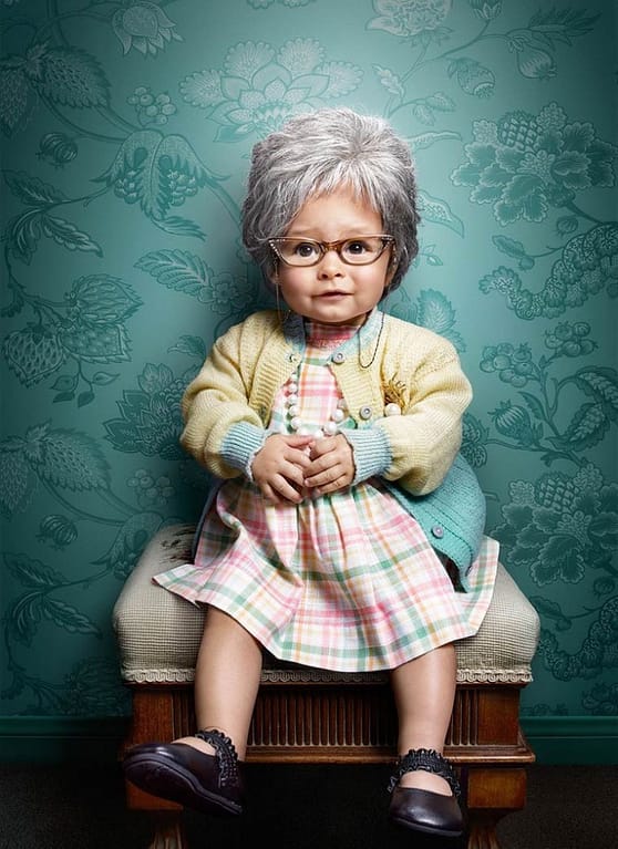 Most Adorable Toddlers Dressed up as Oldies 7