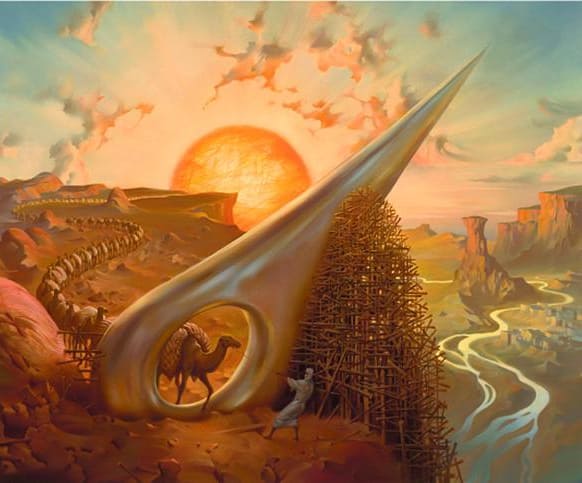 Crazy Awesome Paintings -eye_of_the_needle600_483