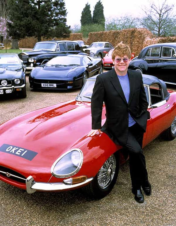 Rock Stars Cars - 21. Elton John – Jaguar E-Type