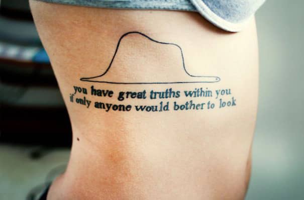 Book-Inspired Tattoos - The Little Prince Tattoo