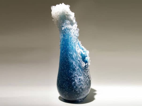 Ocean Wave Vases