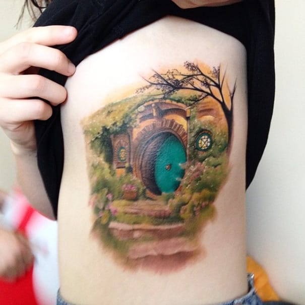 Book-Inspired Tattoos - The Hobbit Tattoo