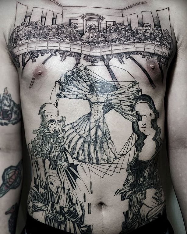 leonardo-da-vinci-tattoo
