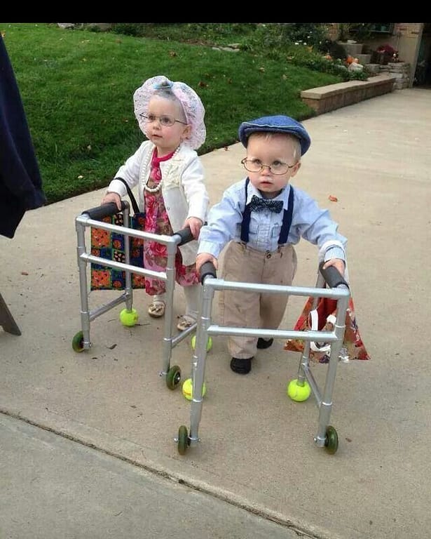 Most Adorable Toddlers Dressed up as Oldies 4