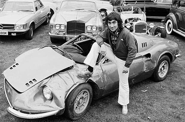 Rock Stars Cars - 6. Keith Moon – Ferrari Dino 246