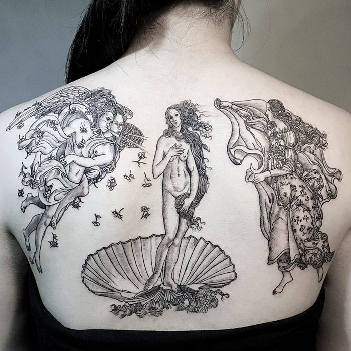 Birth-Of-Venus-Sandro-Botticelli-tattoo