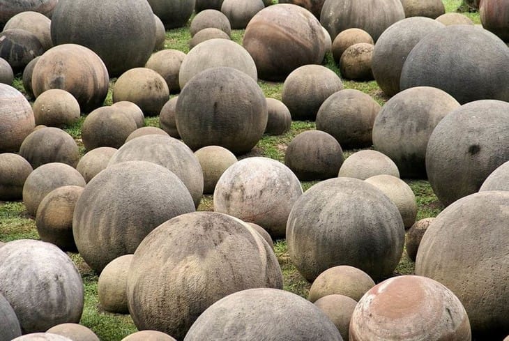 Unexplained Historical Objects- Giant Stone Spheres of Costa Rica Unexplained Historical Objects