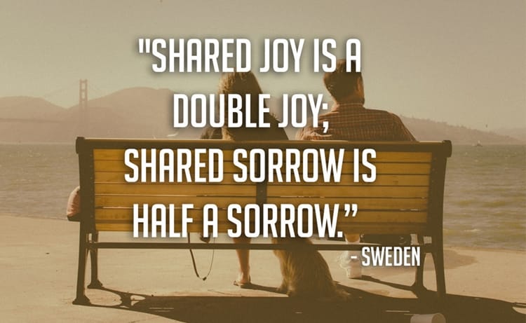 21 Beautiful And Inspirational Proverbs From Around The World - Share - Sweden