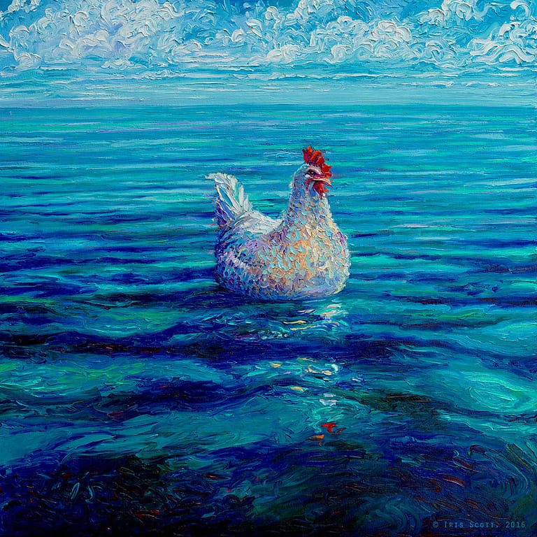 Oil Finger Paintings by Iris Scott 8