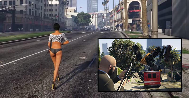 New GTA V Mod Lets You Fire Cars Out Of Cannons Because F*ck It