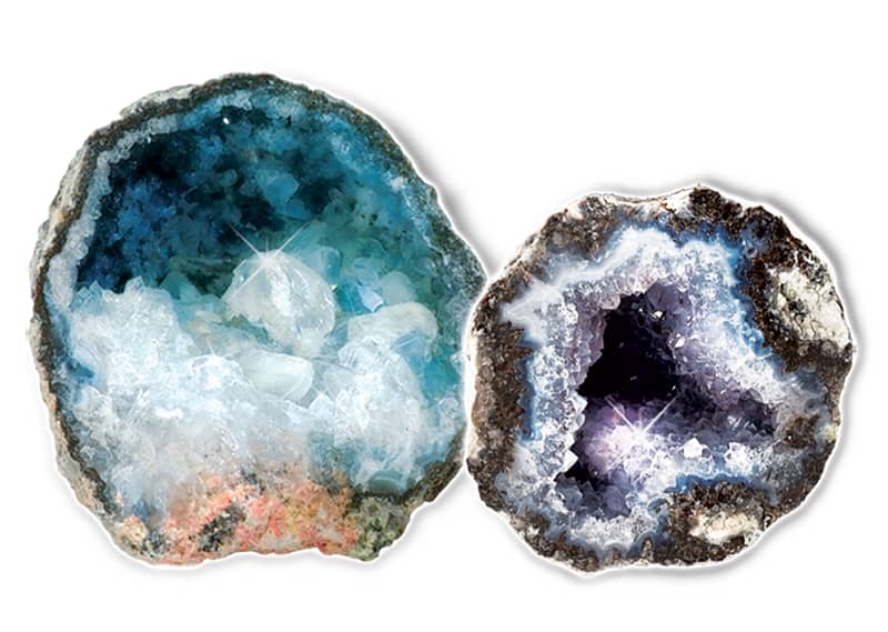  Geodes, crystals, minerals