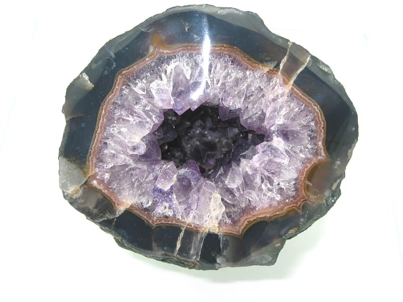 Geodes, crystals, minerals