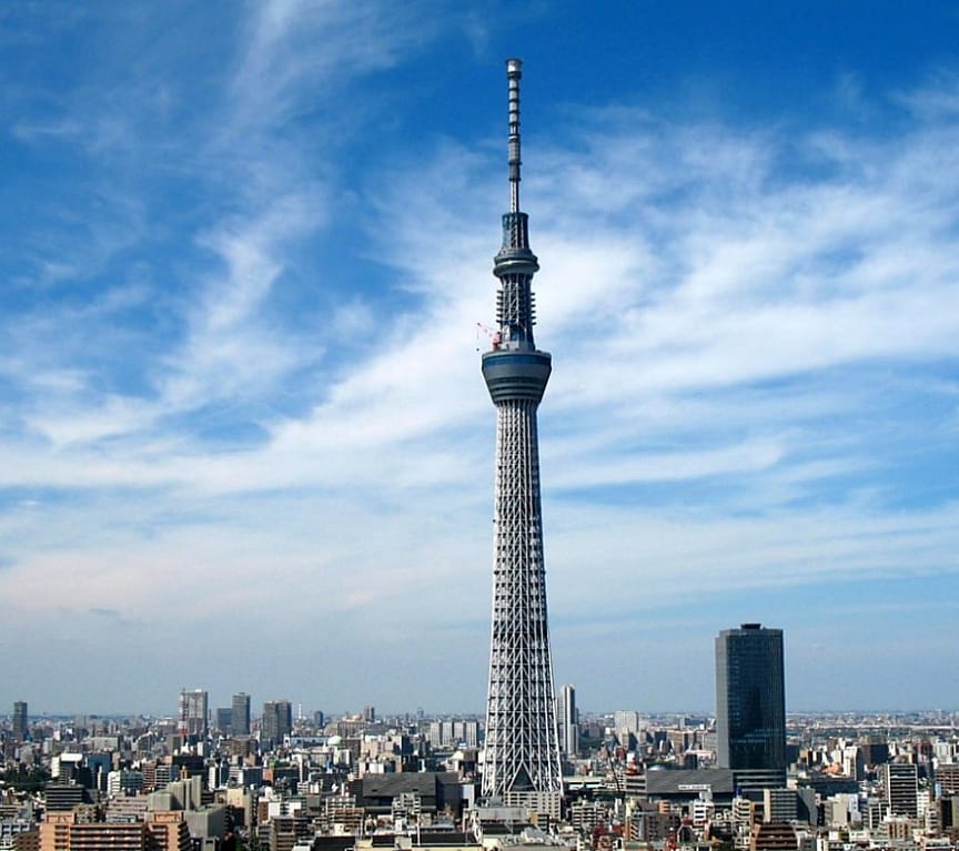 24 of the most creepy places on the planet to look down (56 HQ Photos) Tokyo Skytree