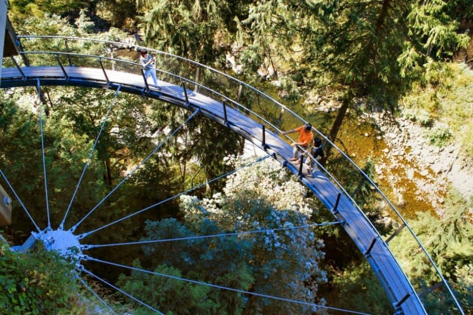 Cliff Walk in Vancouver, Canada