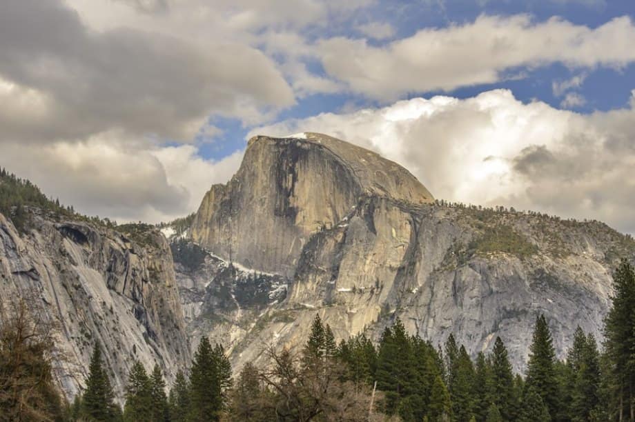 24 of the most creepy places on the planet to look down (56 HQ Photos) Half Dome Mountain, Yosemite National Park, USA