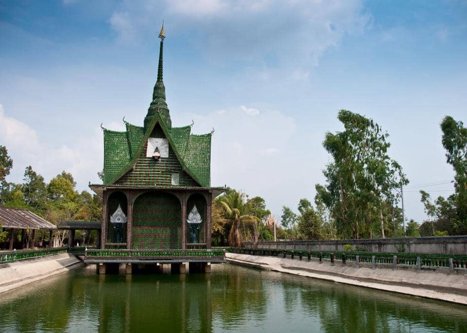 Beer Bottle Temple, Thailand