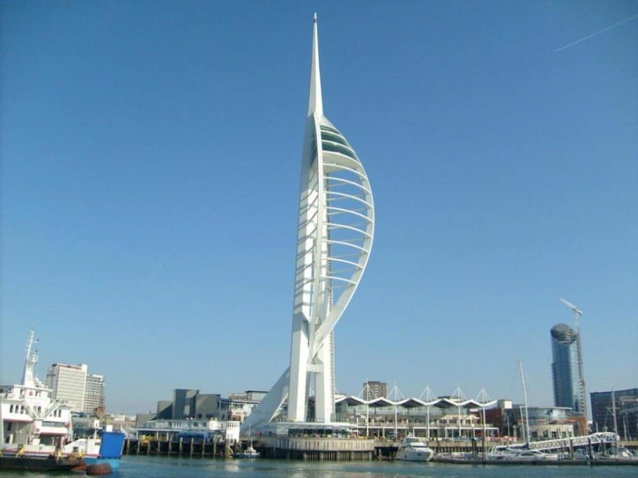 24 of the most creepy places on the planet to look down (56 HQ Photos) Spinnaker Tower in Portsmouth, England