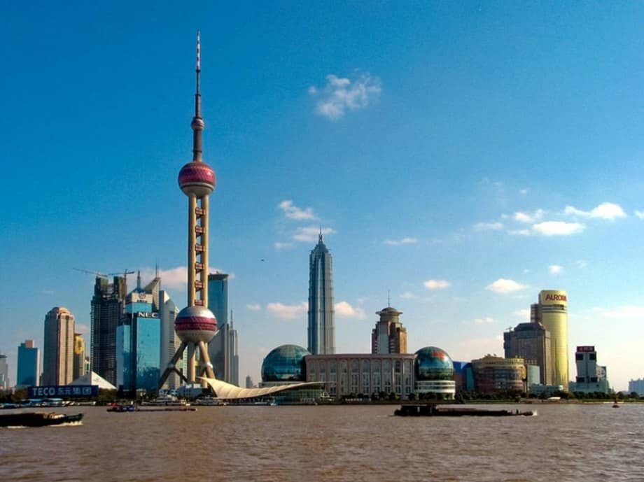 Shanghai Pearl Tower in China